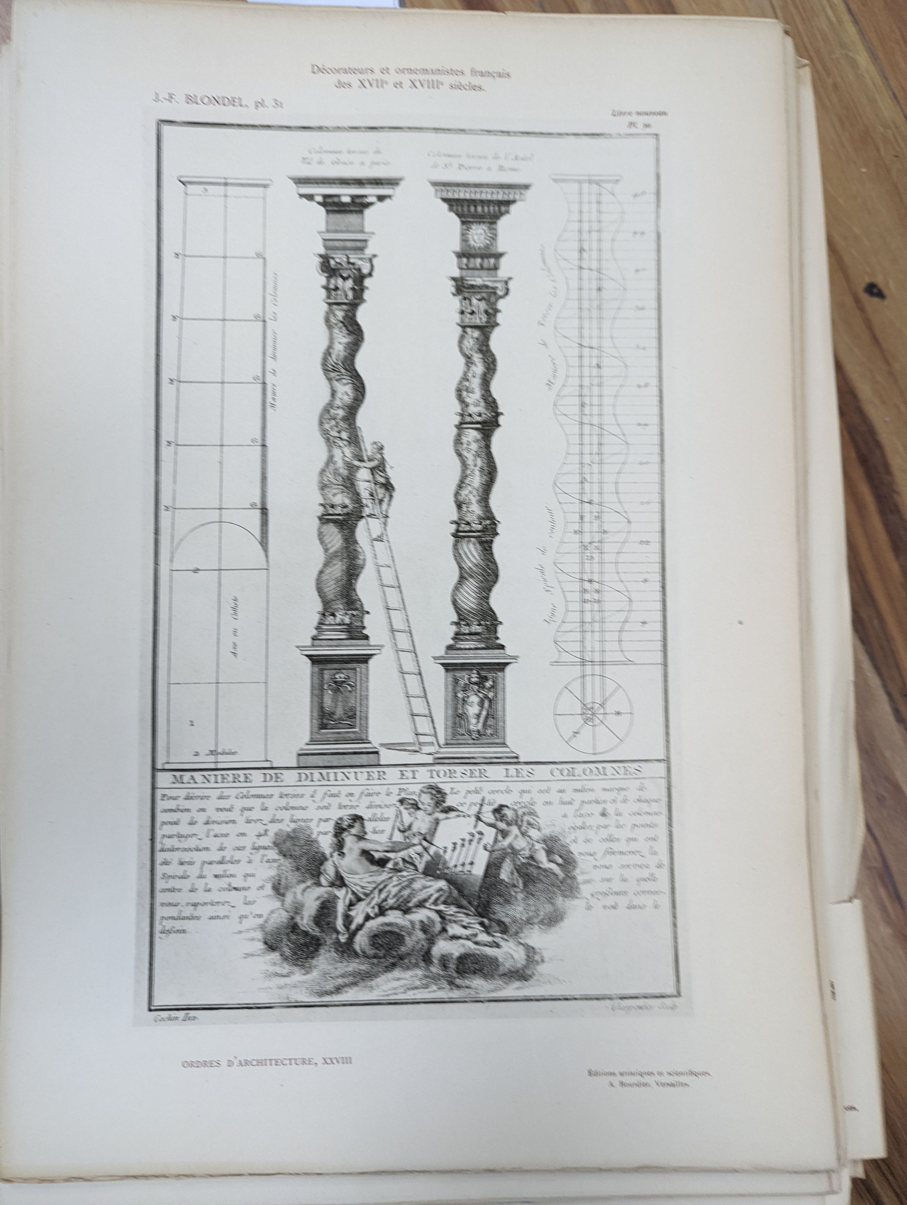 A volume: Formal gardens and garden ornament, plus a folio of architectural prints.